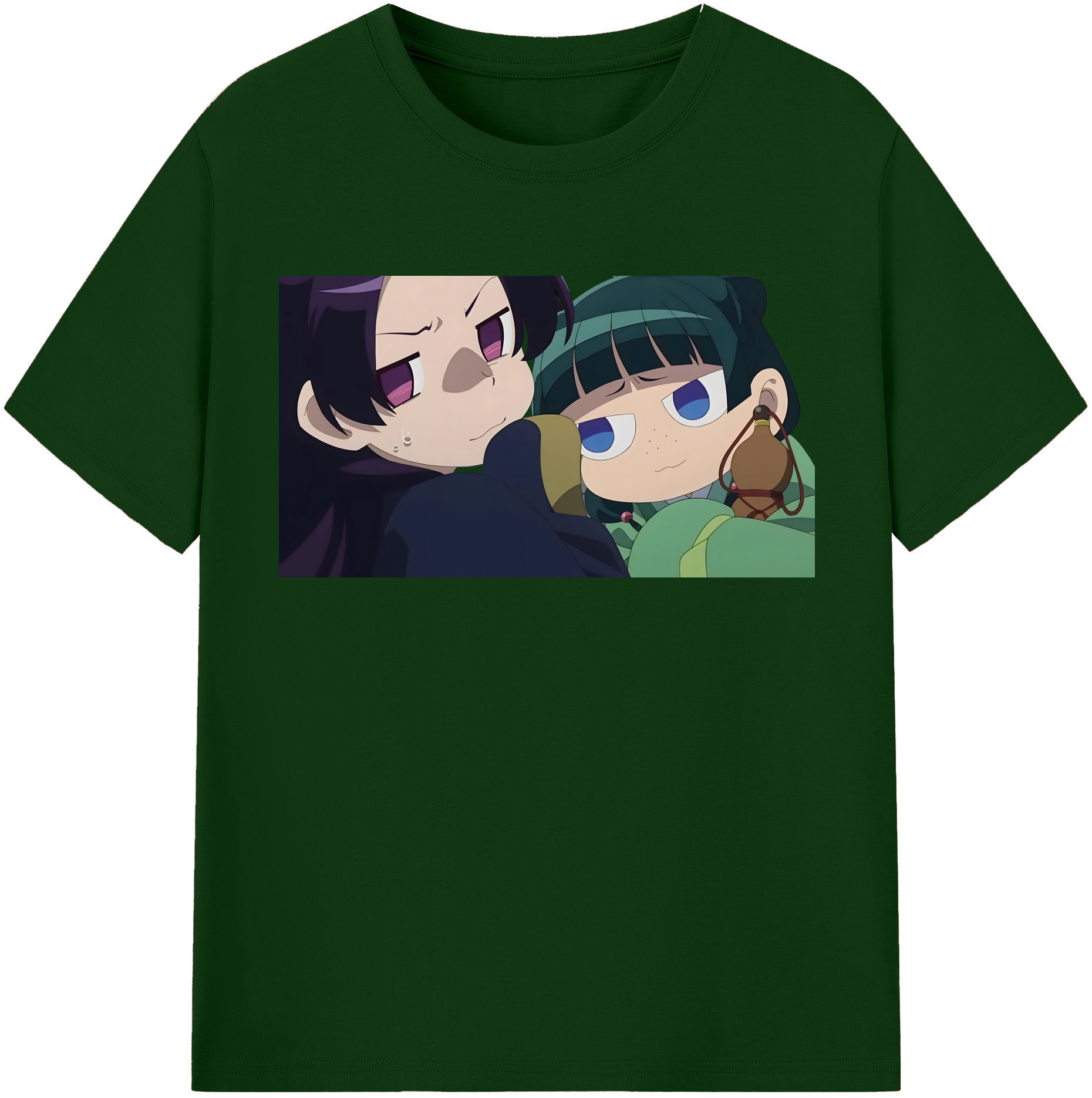 （画像用） 薬屋のひとりごと The Apothecary Diaries 綿100％半袖Tシャツ（フロントプリント）